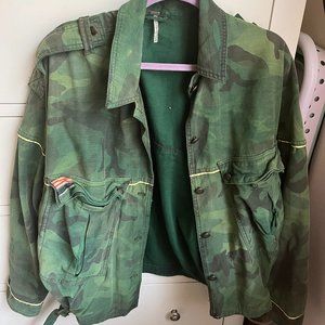 Camo Free People Jacket